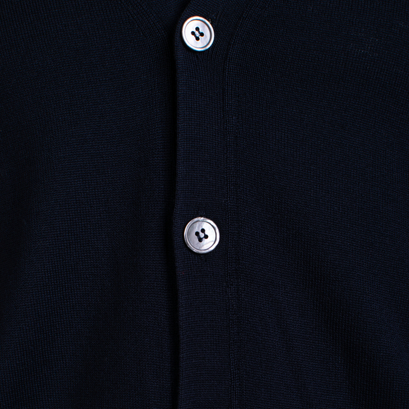 ZANONE MIDNIGHT BLUE KNIT SWEATER | MENS SIZE XL - Picture 2 of 5